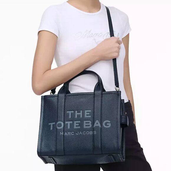 Marc Jacobs Handbags - NEW MARC JACOBS medium tote bag dark blue color AUTHENTIC